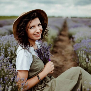 poze in lavanda
