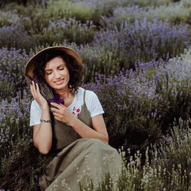 sedinta foto profesionala in lavanda